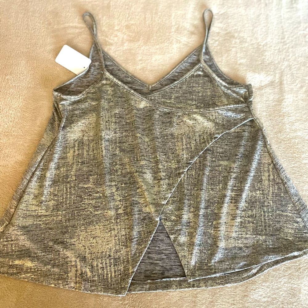 Audrey 3+1 Open Back Tank Top - Size S - Picture 8 of 10